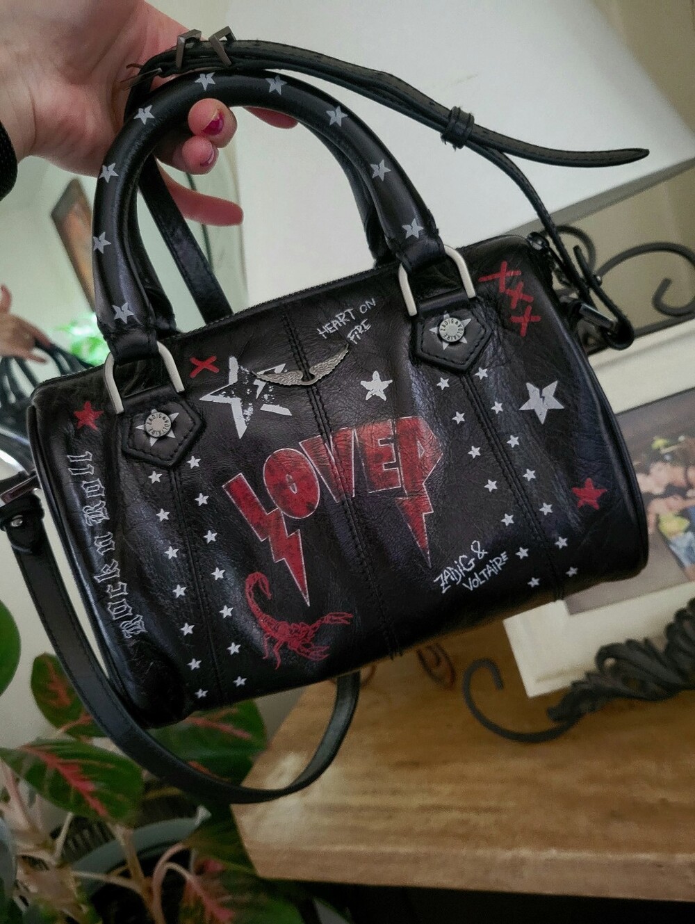 ZADIG & VOLTAIRE Small Speedy Punk Bag